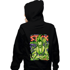 Daily_Deal_Shirts Zippered Hoodies, Unisex / Small / Black The Underworld's Styx