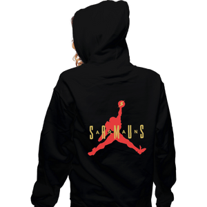 Shirts Zippered Hoodies, Unisex / Small / Black Aran Jordan