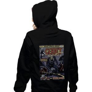 Shirts Zippered Hoodies, Unisex / Small / Black Horror At Blaviken