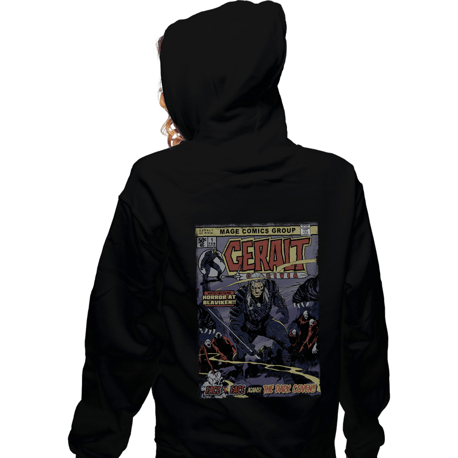 Shirts Zippered Hoodies, Unisex / Small / Black Horror At Blaviken