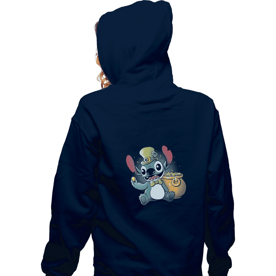 Shirts Pullover Hoodies, Unisex / Small / Navy Irish Alien