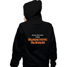 Load image into Gallery viewer, Secret_Shirts Zippered Hoodies, Unisex / Small / Black Summoning Sickness

