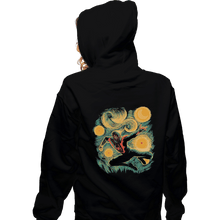 Load image into Gallery viewer, Shirts Zippered Hoodies, Unisex / Small / Black Starry Miles
