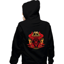 Load image into Gallery viewer, Daily_Deal_Shirts Zippered Hoodies, Unisex / Small / Black Dark Legend
