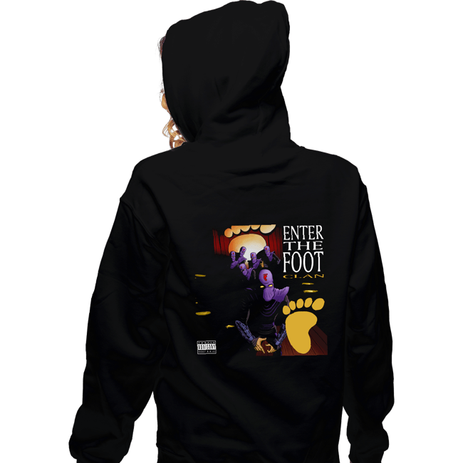Secret_Shirts Zippered Hoodies, Unisex / Small / Black Enter The Foot