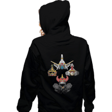 Load image into Gallery viewer, Shirts Zippered Hoodies, Unisex / Small / Black Zord Rhapsody
