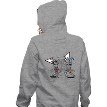 Load image into Gallery viewer, Daily_Deal_Shirts Zippered Hoodies, Unisex / Small / Sports Grey Keyboard Warriors
