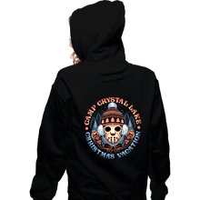 Load image into Gallery viewer, Secret_Shirts Zippered Hoodies, Unisex / Small / Black Camp Christmas
