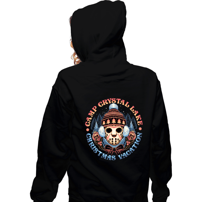 Secret_Shirts Zippered Hoodies, Unisex / Small / Black Camp Christmas