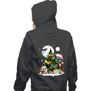 Daily_Deal_Shirts Zippered Hoodies, Unisex / Small / Dark Heather The Way of Christmas
