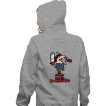 Load image into Gallery viewer, Daily_Deal_Shirts Zippered Hoodies, Unisex / Small / Sports Grey Little Boomsticks
