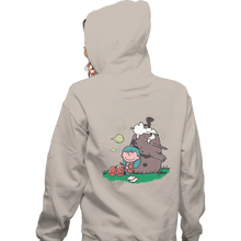 Load image into Gallery viewer, Shirts Zippered Hoodies, Unisex / Small / White Hilda Brown
