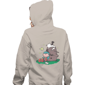 Shirts Zippered Hoodies, Unisex / Small / White Hilda Brown