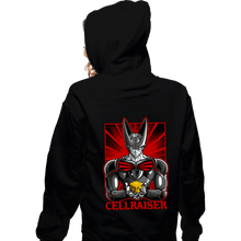 Load image into Gallery viewer, Daily_Deal_Shirts Zippered Hoodies, Unisex / Small / Black Cellraiser
