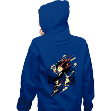 Load image into Gallery viewer, Daily_Deal_Shirts Zippered Hoodies, Unisex / Small / Royal Blue Fastest Dude
