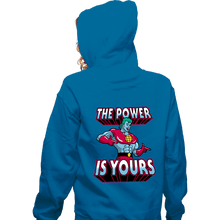 Load image into Gallery viewer, Shirts Zippered Hoodies, Unisex / Small / Royal Blue The Power Is Yours
