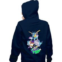 Load image into Gallery viewer, Daily_Deal_Shirts Zippered Hoodies, Unisex / Small / Navy Friendship
