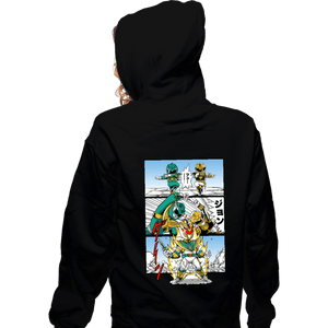 Daily_Deal_Shirts Zippered Hoodies, Unisex / Small / Black Fusion Ranger