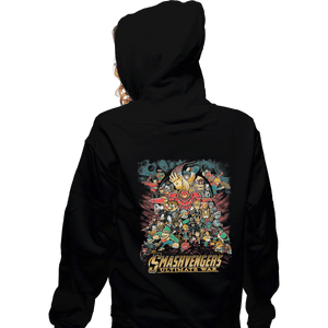 Shirts Zippered Hoodies, Unisex / Small / Black Ultimate War