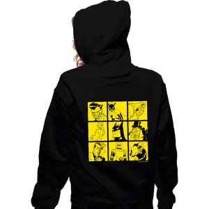 Daily_Deal_Shirts Zippered Hoodies, Unisex / Small / Black Batman Villains'