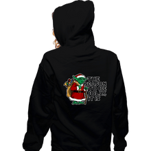 Load image into Gallery viewer, Daily_Deal_Shirts Zippered Hoodies, Unisex / Small / Black Seaon To Be Jolly
