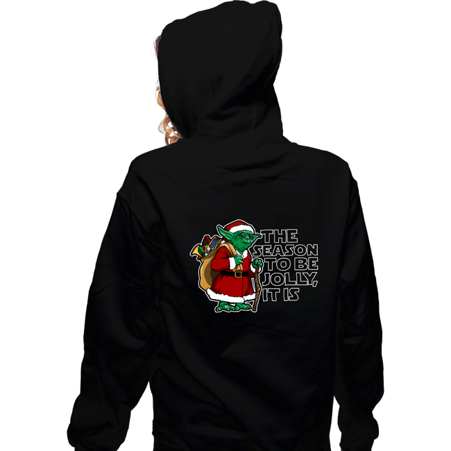 Daily_Deal_Shirts Zippered Hoodies, Unisex / Small / Black Seaon To Be Jolly