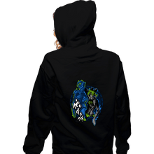 Load image into Gallery viewer, Secret_Shirts Zippered Hoodies, Unisex / Small / Black Jolyne
