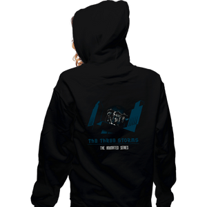 Shirts Zippered Hoodies, Unisex / Small / Black The Three Storms