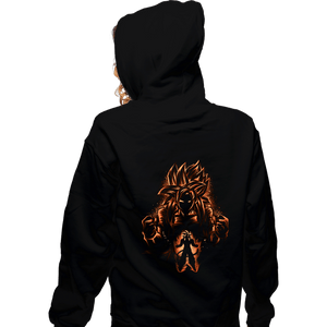 Shirts Zippered Hoodies, Unisex / Small / Black Super Saiyan 4