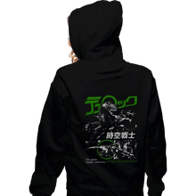 Load image into Gallery viewer, Daily_Deal_Shirts Zippered Hoodies, Unisex / Small / Black Jikuu Senshi Turok
