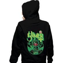 Load image into Gallery viewer, Shirts Zippered Hoodies, Unisex / Small / Black Slime Bringer
