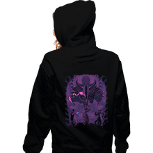 Load image into Gallery viewer, Daily_Deal_Shirts Zippered Hoodies, Unisex / Small / Black Mindflayer&#39;s den
