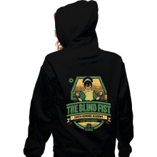 Load image into Gallery viewer, Daily_Deal_Shirts Zippered Hoodies, Unisex / Small / Black The Blind Fist
