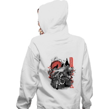 Load image into Gallery viewer, Daily_Deal_Shirts Zippered Hoodies, Unisex / Small / White Sumie Twilight
