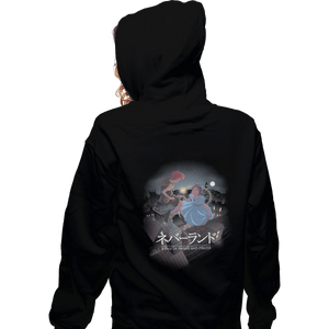 Shirts Zippered Hoodies, Unisex / Small / Black To Neverland