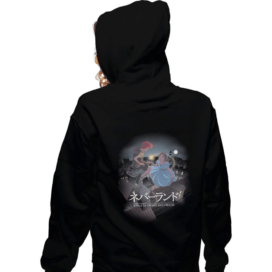 Shirts Zippered Hoodies, Unisex / Small / Black To Neverland