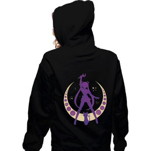 Shirts Zippered Hoodies, Unisex / Small / Black Champion of Justice