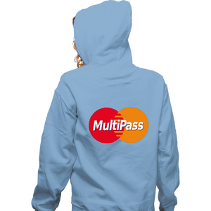 Daily_Deal_Shirts Zippered Hoodies, Unisex / Small / Royal Blue Multipass Card