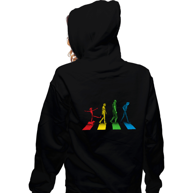 Shirts Zippered Hoodies, Unisex / Small / Black Stray Dog Strut