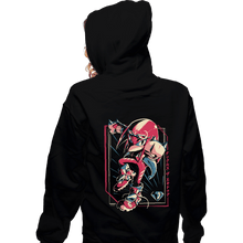 Load image into Gallery viewer, Daily_Deal_Shirts Zippered Hoodies, Unisex / Small / Black The Guardian Knuckles
