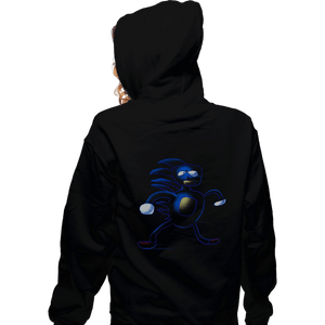 Shirts Zippered Hoodies, Unisex / Small / Black Sanic