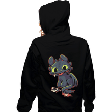 Load image into Gallery viewer, Shirts Zippered Hoodies, Unisex / Small / Black Pls Throw

