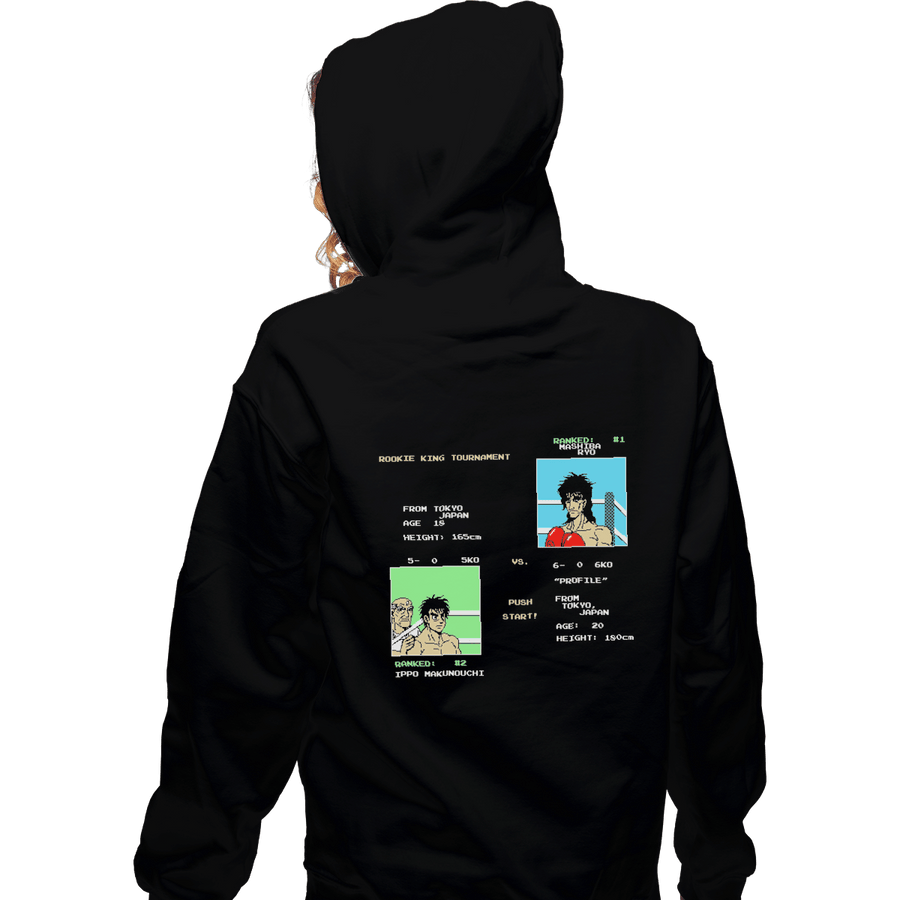 Shirts Pullover Hoodies, Unisex / Small / Black Gazelle Punch Out