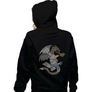 Shirts Pullover Hoodies, Unisex / Small / Black Dungeons In Dragons