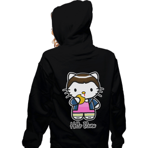 Shirts Zippered Hoodies, Unisex / Small / Black Hello Eleven