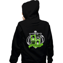 Load image into Gallery viewer, Shirts Zippered Hoodies, Unisex / Small / Black IT Crest
