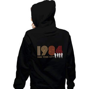 Shirts Zippered Hoodies, Unisex / Small / Black New York City 1984