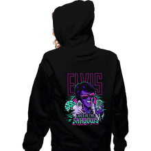 Load image into Gallery viewer, Shirts Zippered Hoodies, Unisex / Small / Black Shadow King
