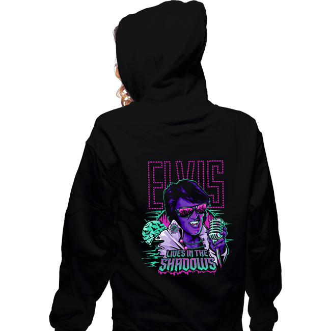 Shirts Zippered Hoodies, Unisex / Small / Black Shadow King