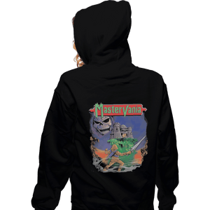 Shirts Zippered Hoodies, Unisex / Small / Black Mastervania